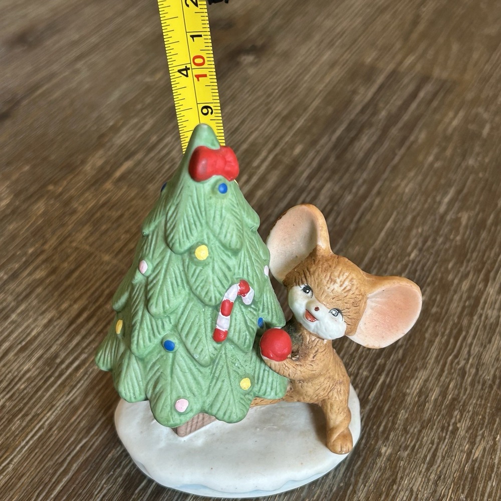 HOMCO 8905 Christmas Mouse Decorating Tree Figurine Home Interiors Taiwan - Picture 6 of 7